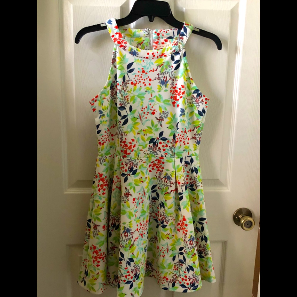 Copper Key Size 8 Floral Dress